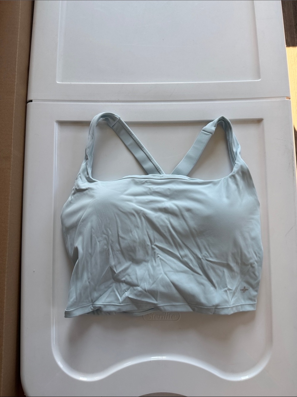 Halara Light Blue Women's Seamless Sports Bralette